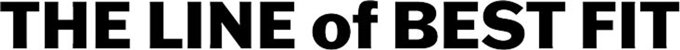 The Line of Best Fit logo
