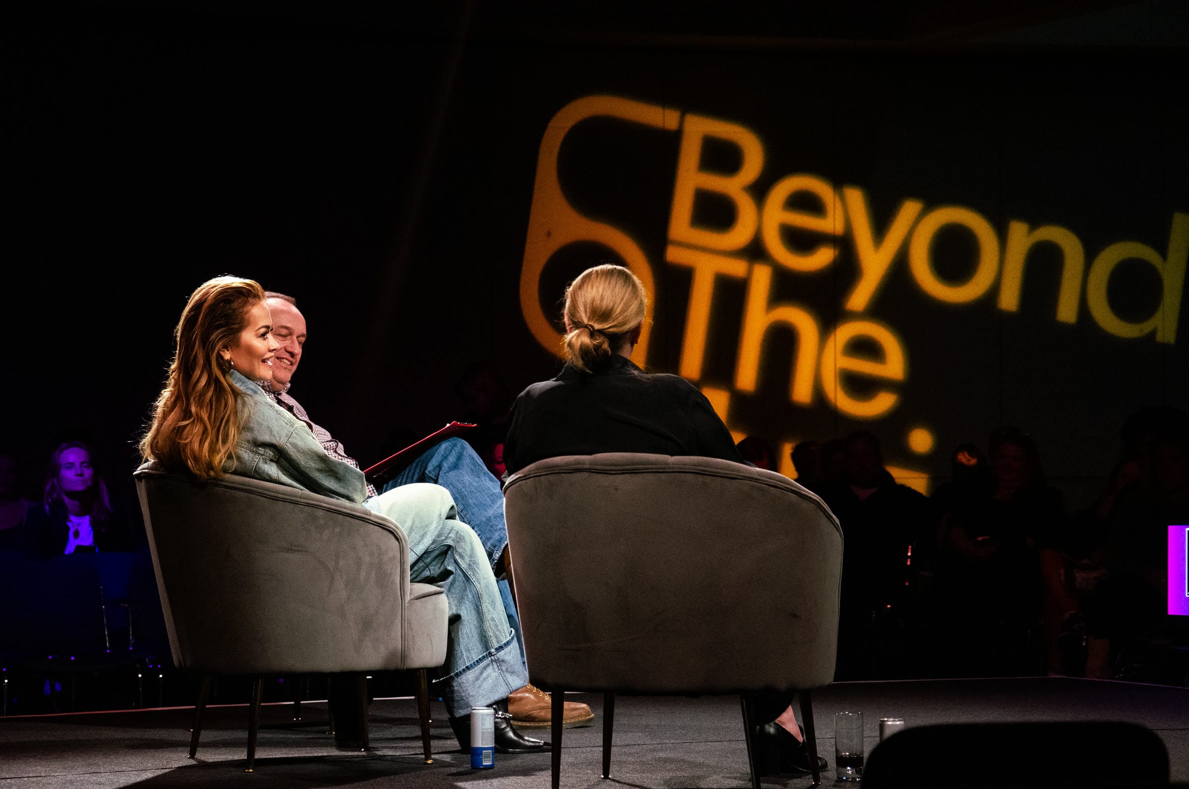 Rita Ora in a keynote conversation at Beyond The Music